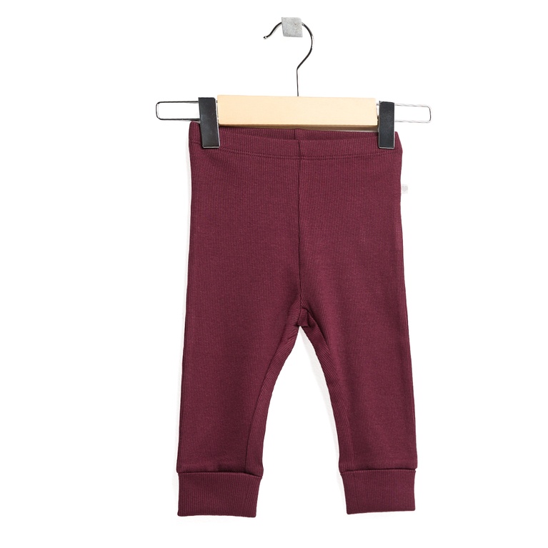 Leggings "Ribbed Leggings"  Burgundy